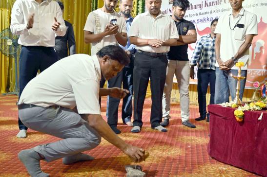  The competition commenced with a memorable moment as Amol Dalvi inaugurated it by ceremoniously cracking a coconut.